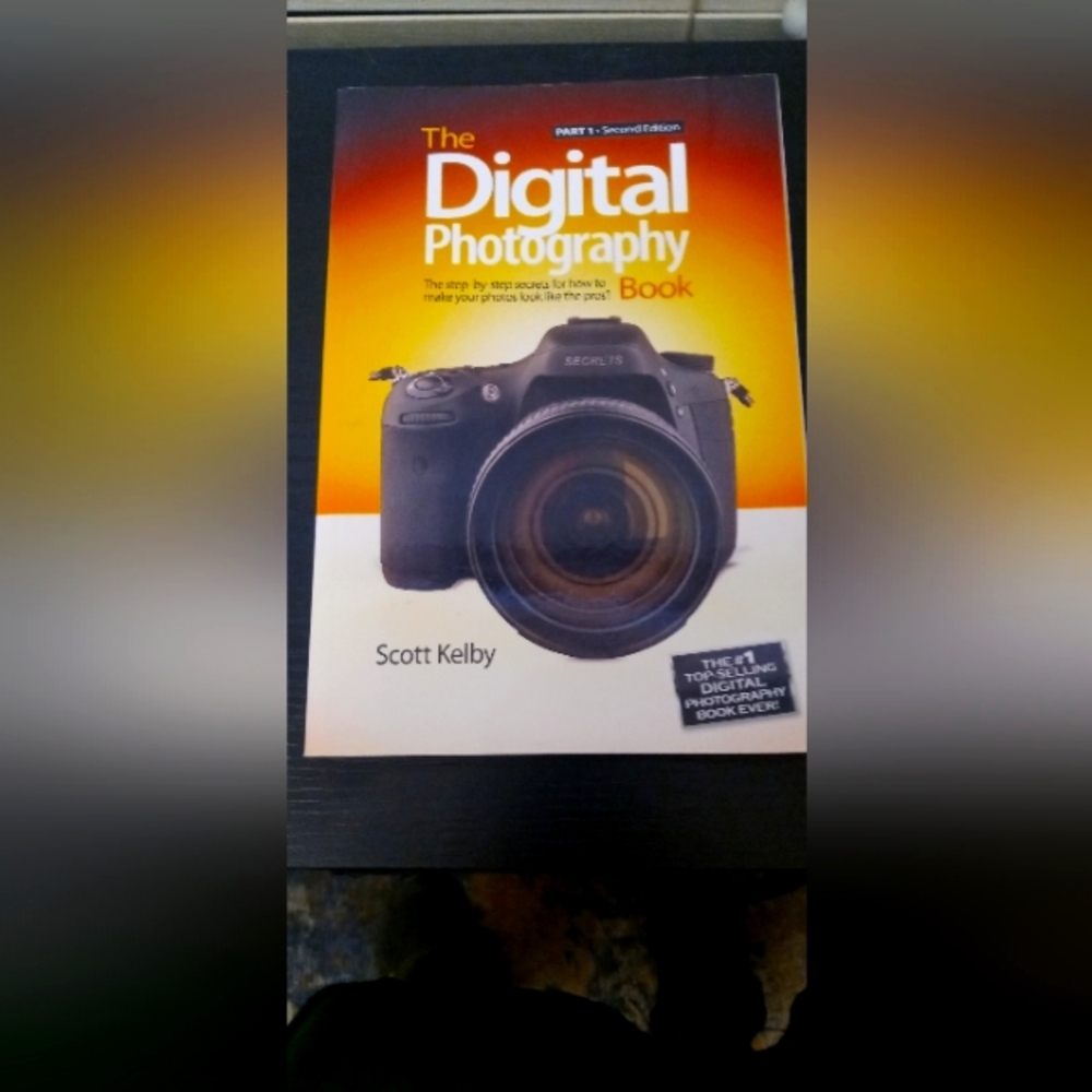 The Digital Photography Book - Black/Orange Cover